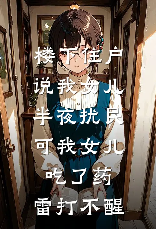 楼下住户说我女儿半夜扰民，可我女儿吃了药，雷打不醒