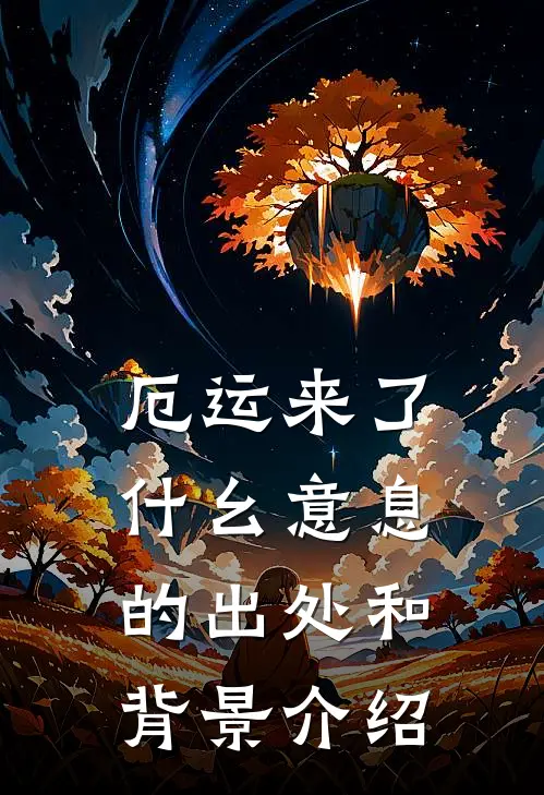 厄运来了什幺意息的出处和背景介绍