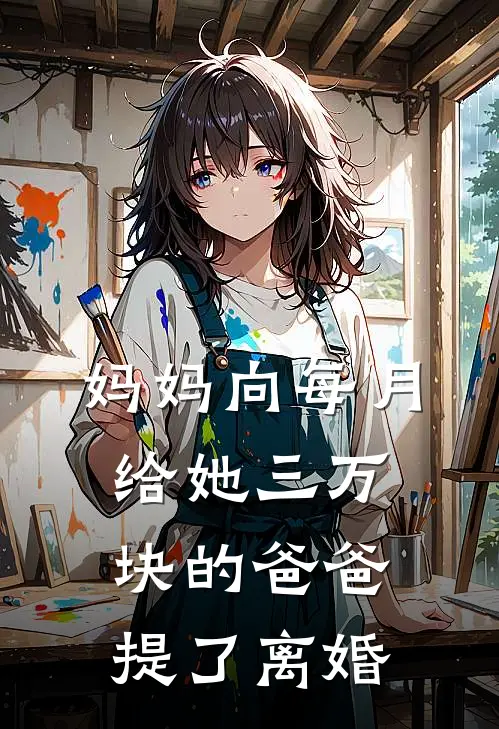 妈妈向每月给她三万块的爸爸提了离婚