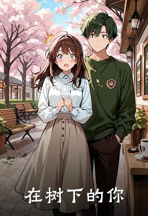 在树下的你